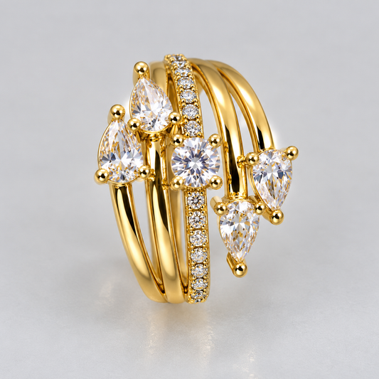 Golden Goddess Ring